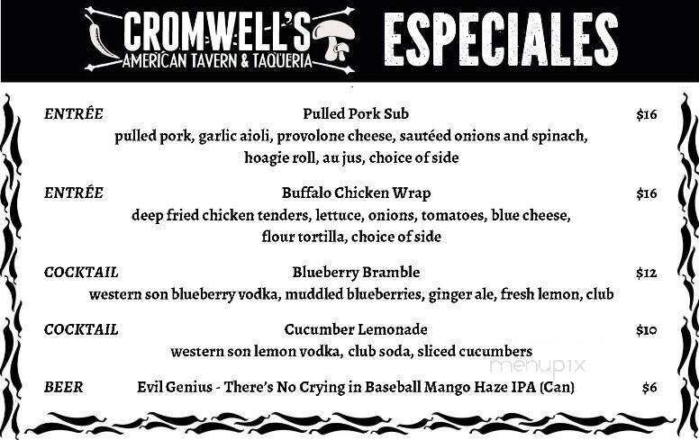 Cromwell's Tavern - Greenville, DE