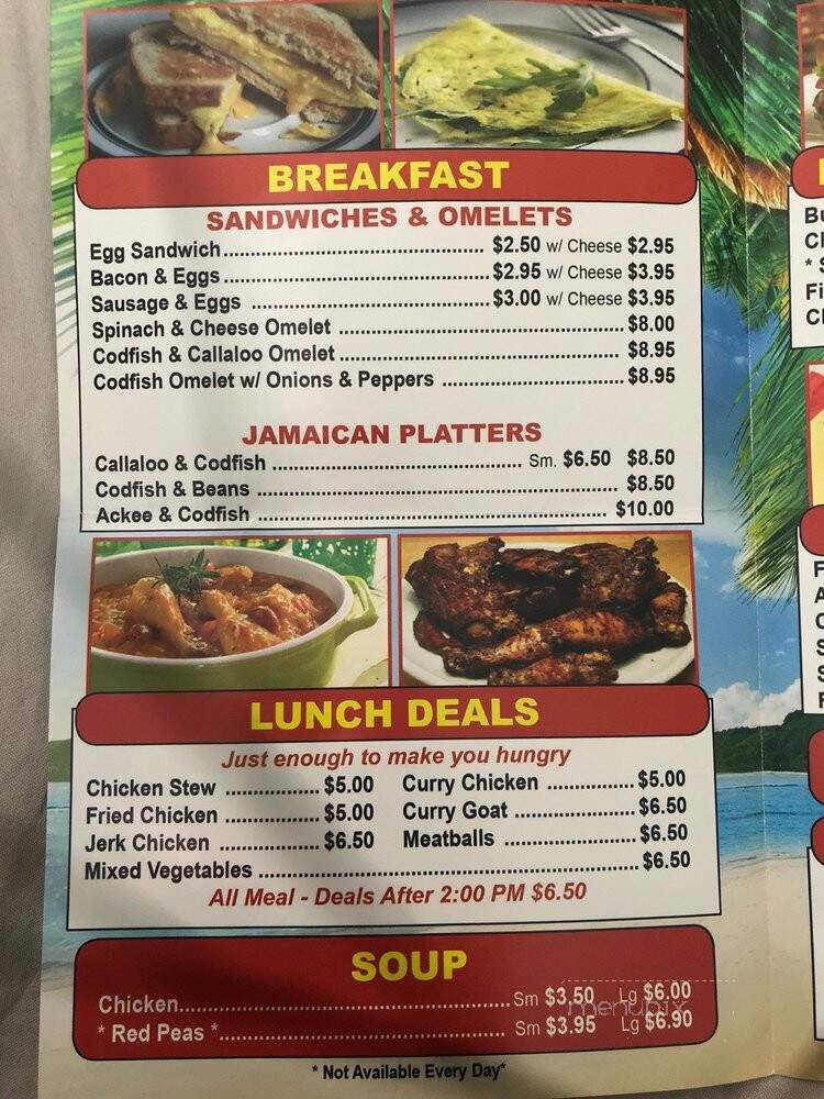 Hot Pot Caribbean Restaurant - Irvington, NJ menu_pic