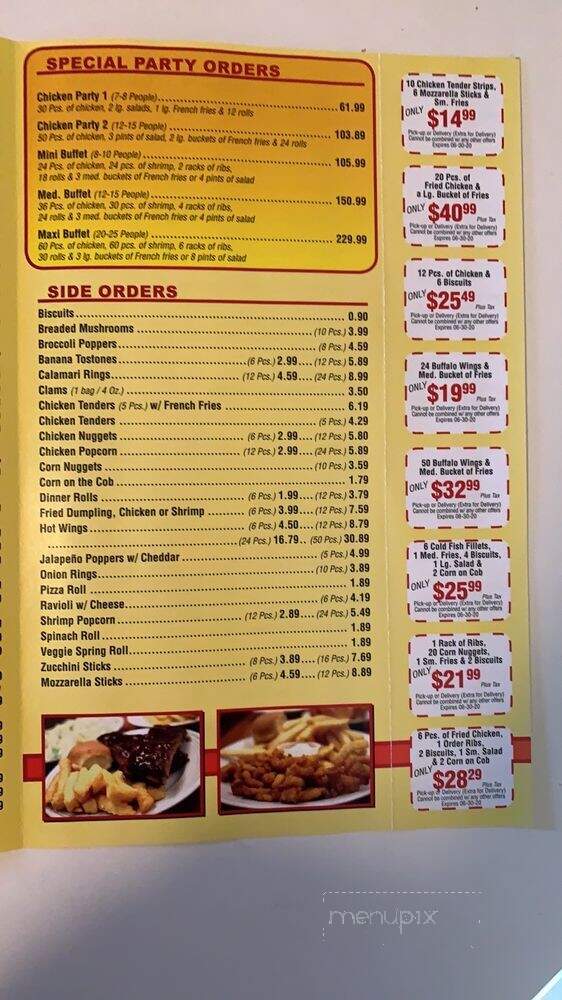 Chicken Delight - Dumont, NJ menu_pic
