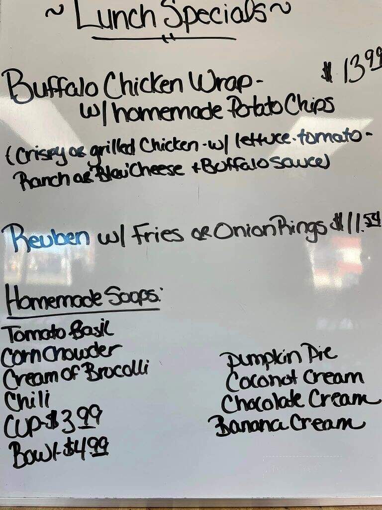 The Church Street Diner - Carthage, NY menu_pic
