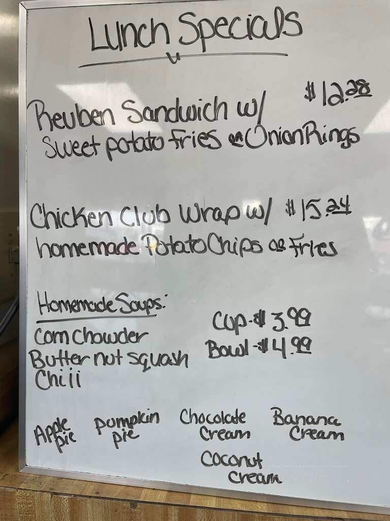 The Church Street Diner - Carthage, NY menu_pic