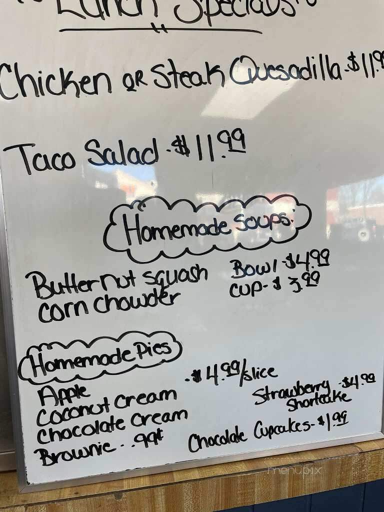 The Church Street Diner - Carthage, NY menu_pic