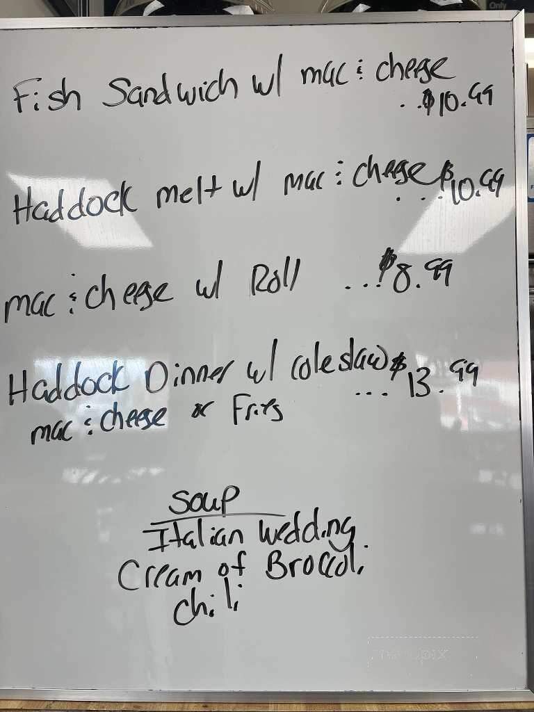 The Church Street Diner - Carthage, NY menu_pic