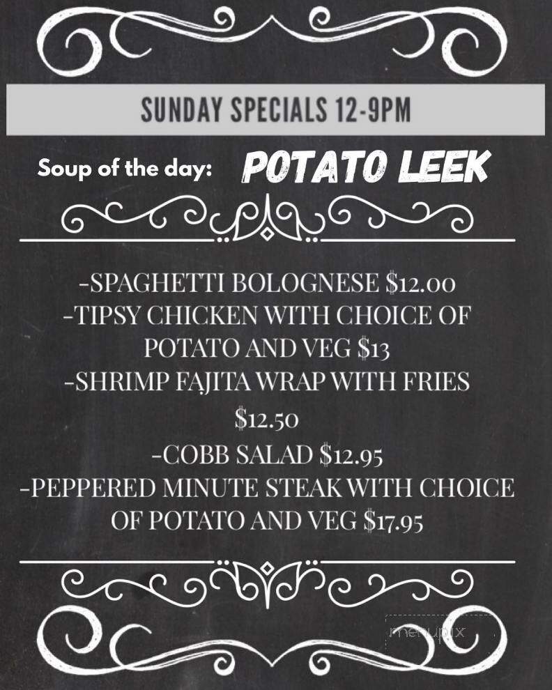 Irish Coffee Shop - Yonkers, NY menu_pic
