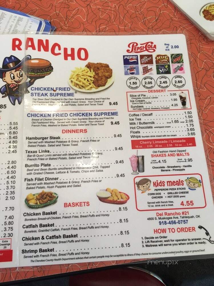 Del Rancho Restaurant - Tahlequah, OK