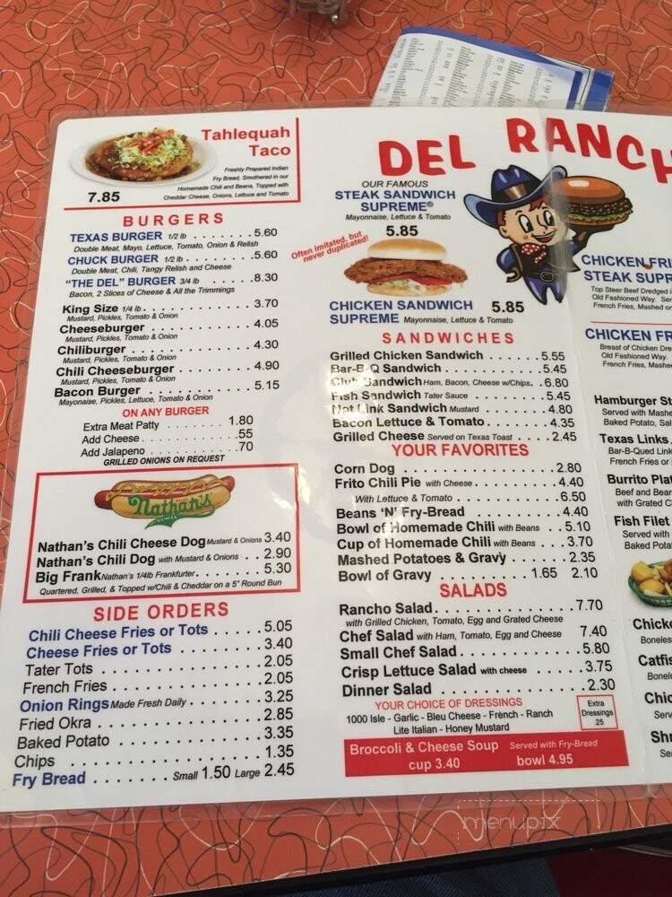 Del Rancho Restaurant - Tahlequah, OK