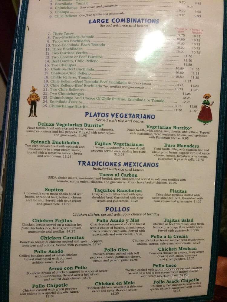 La Fuente - Wenatchee, WA menu_pic