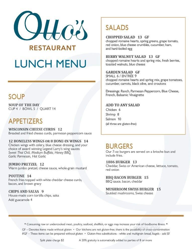 Just Otto's Restaurant - Elkhart Lake, WI