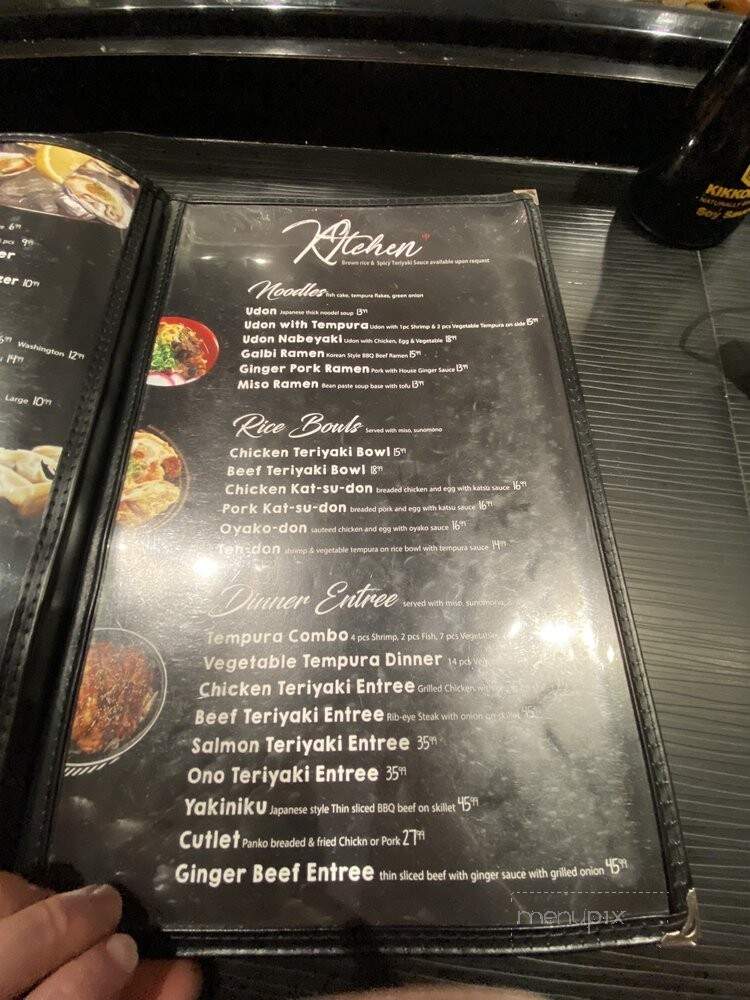Yamato Japanese Restaurant - Grover Beach, CA menu_pic