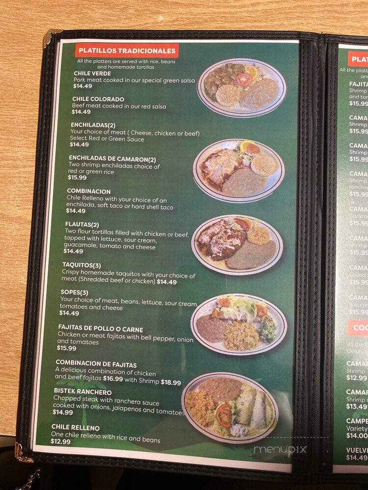 Mariscos El Palmar - Lompoc, CA menu_pic