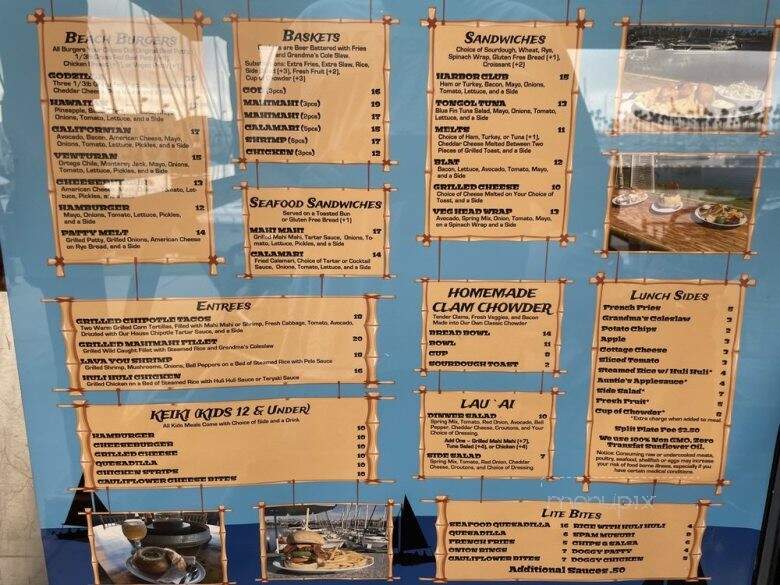 Harbor Cove Cafe - Ventura, CA menu_pic