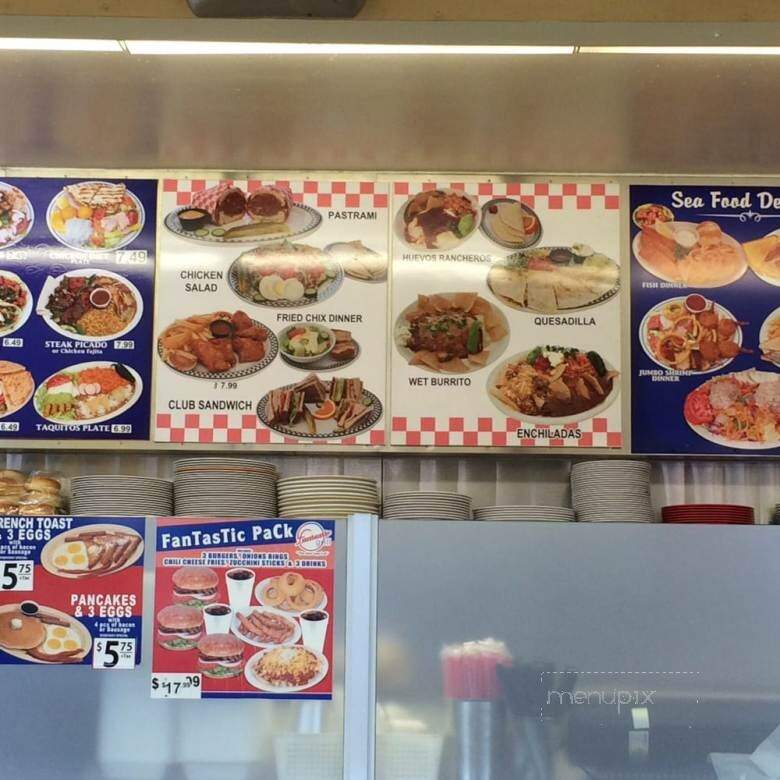 Fantastic Burgers - Bellflower, CA menu_pic