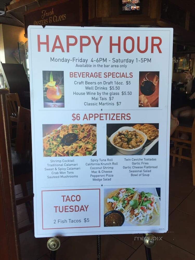Market Broiler - Huntington Beach, CA menu_pic