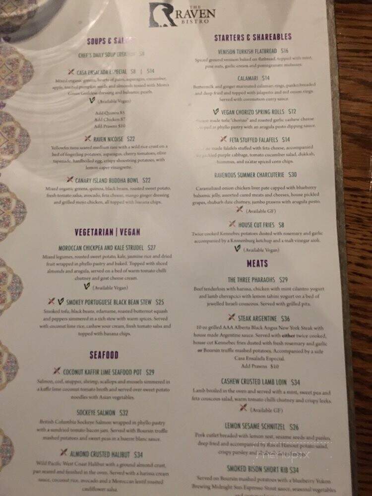 The Raven Bistro - Jasper, AB