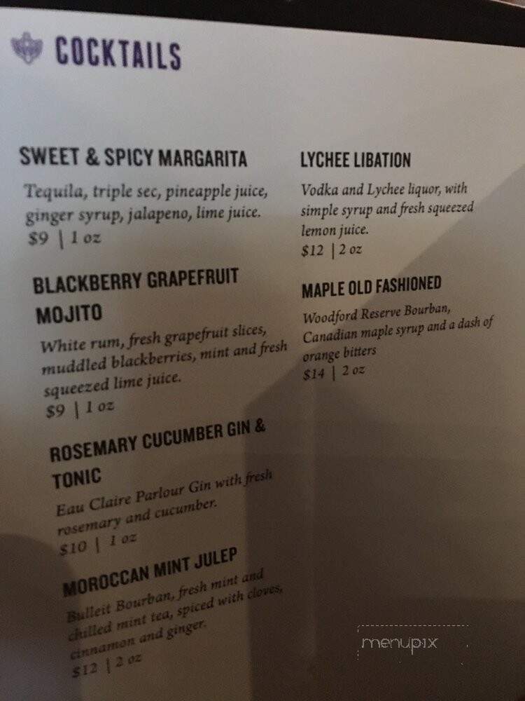 The Raven Bistro - Jasper, AB menu_pic