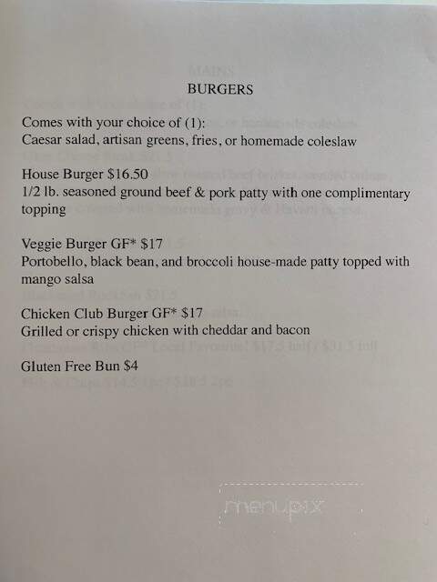 The FloatHouse Patio & Grill - Ucluelet, BC menu_pic