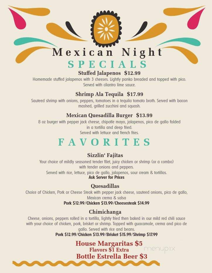 The West End - Quakertown, PA menu_pic