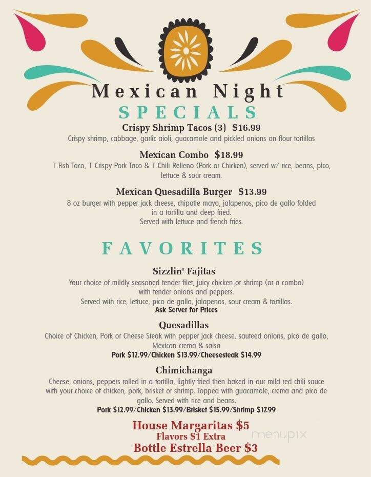 The West End - Quakertown, PA menu_pic