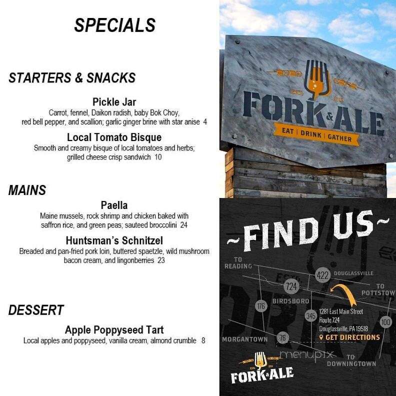 Fork & Ale - Douglassville, PA
