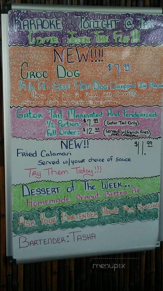 Crocadillos Bar and Grill - Fort Pierce, FL menu_pic