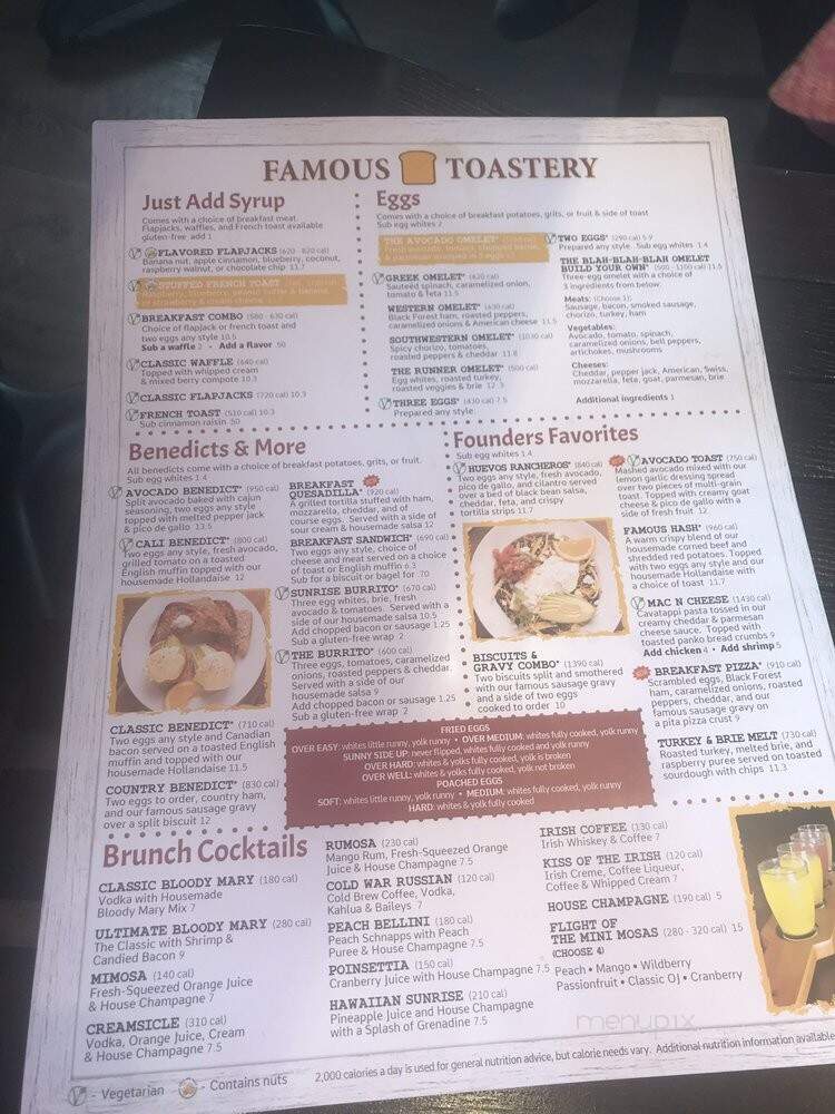 Famous Toastery - Roanoke, VA