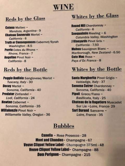 Garden Street Bowl - Kennebunk, ME menu_pic
