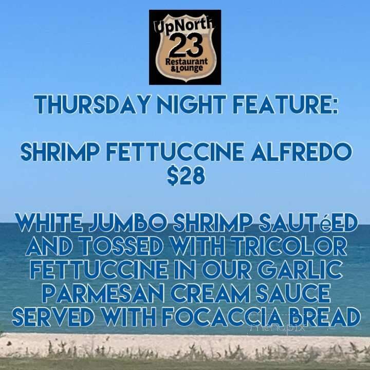 Up North 23 Restaurant & Lounge - Rogers City, MI menu_pic