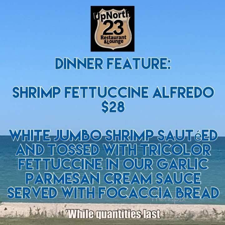Up North 23 Restaurant & Lounge - Rogers City, MI menu_pic