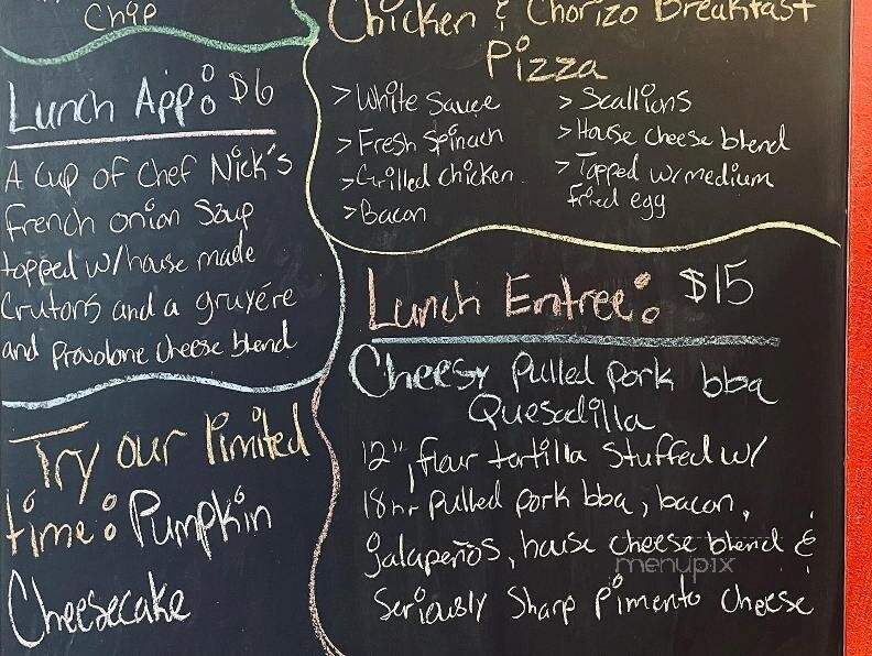 Upper Crust - Columbia, SC menu_pic