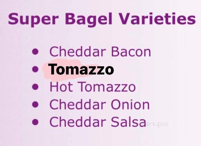 The Bagel Factory - Sarnia, ON menu_pic