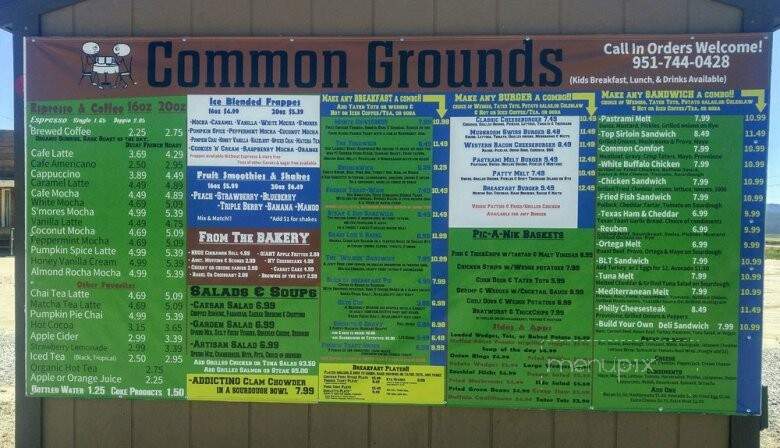 Common Grounds - Anza, CA