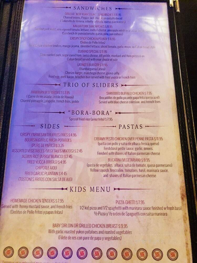 Polynesio Lake Restaurant - Hialeah Gardens, FL menu_pic