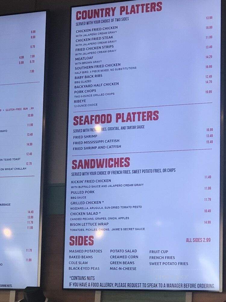 Mia's Table - Shenandoah, TX menu_pic