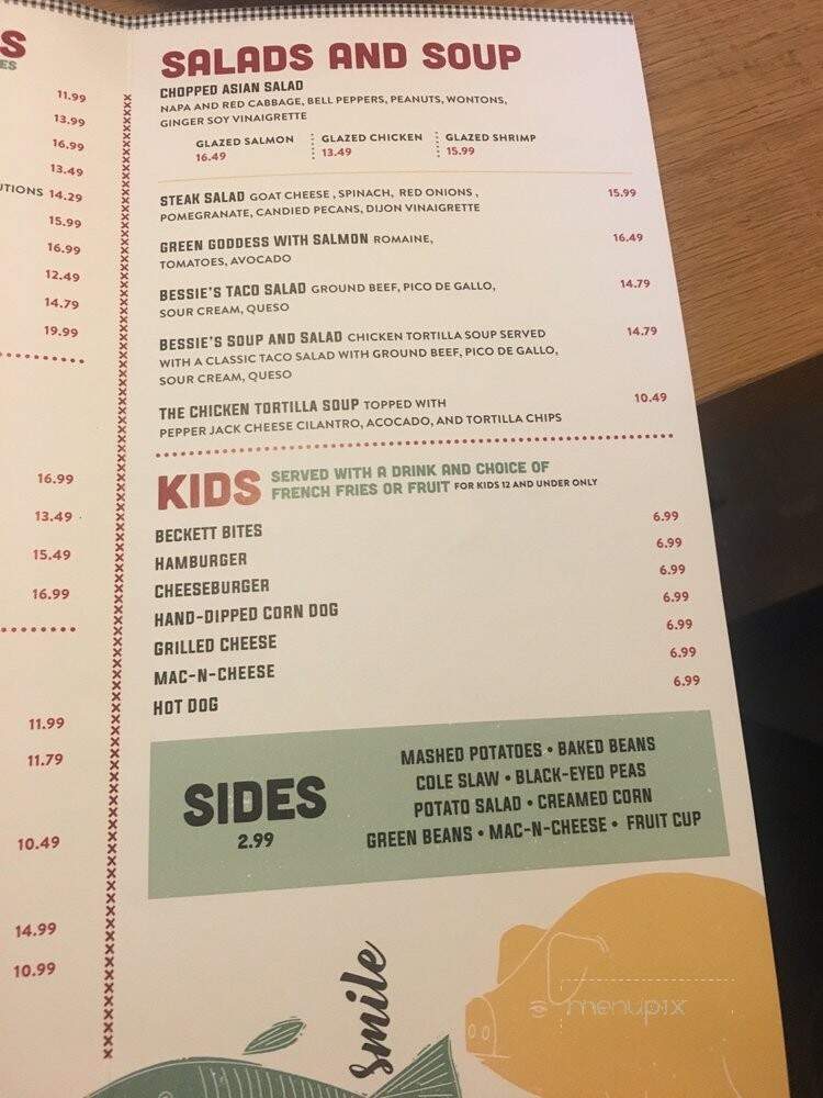 Mia's Table - Shenandoah, TX menu_pic