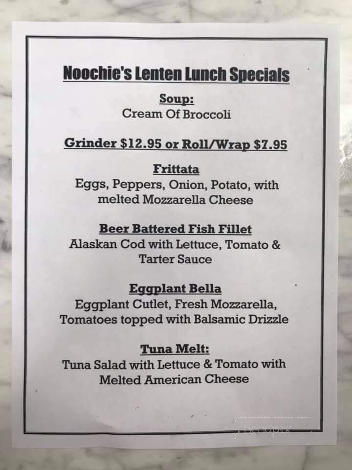 Noochie's Deli & Cafe - Waterbury, CT