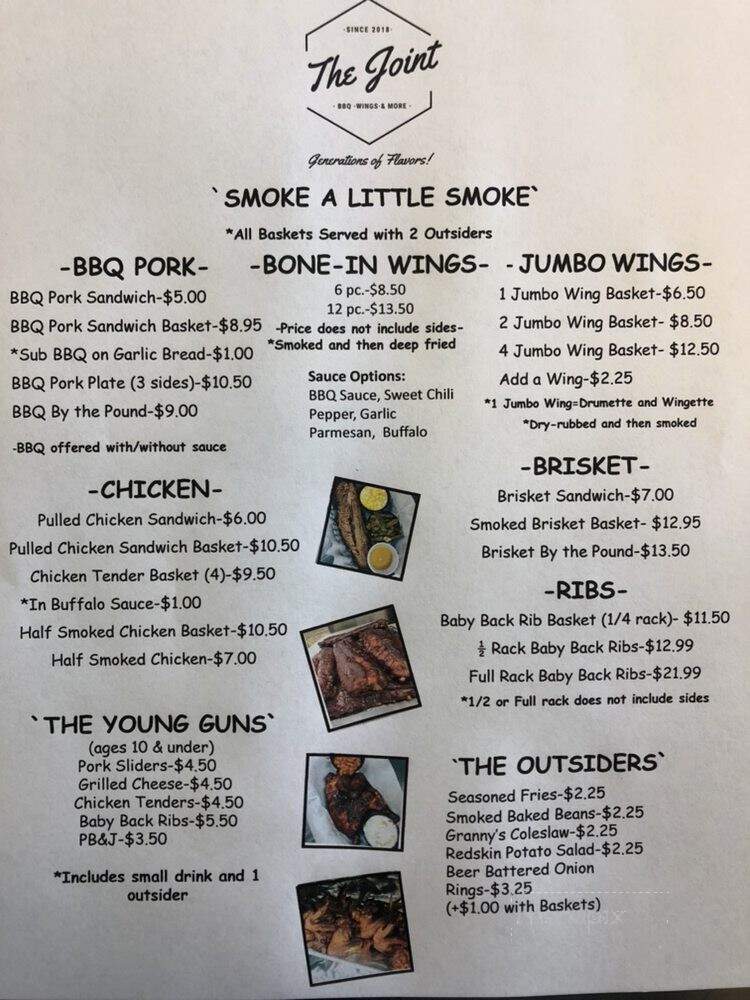 The Joint-BBQ, Wings, & More - Eddyville, KY