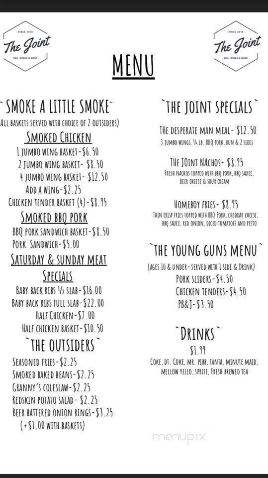 The Joint-BBQ, Wings, & More - Eddyville, KY