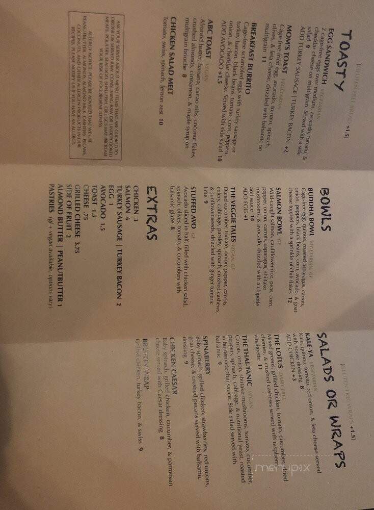 Lula's Cafe - Shelby charter Township, MI menu_pic