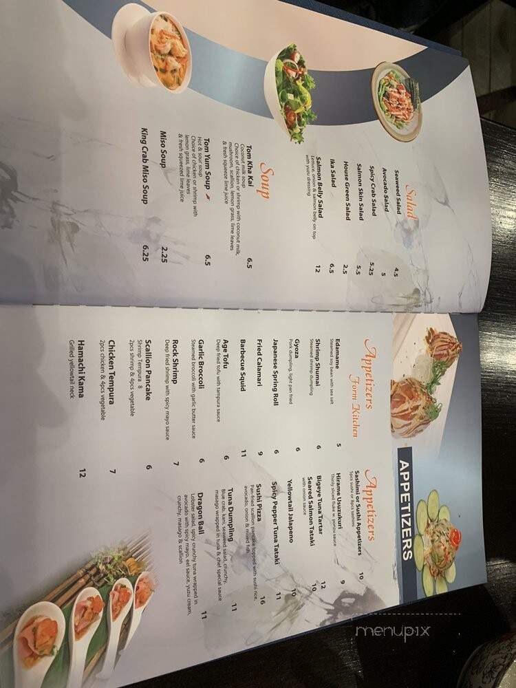 Mizu Sushi & Asian Fusion - Marlboro, NJ menu_pic