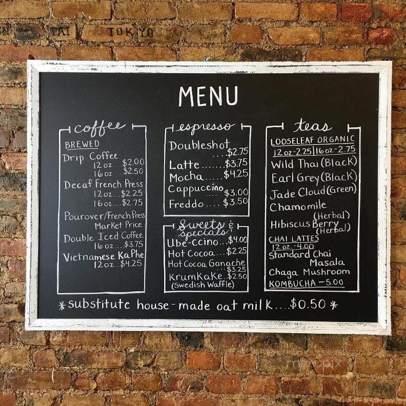 Valkyrie Coffee Roasters - Chester, NY menu_pic