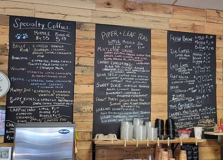 The Sipping Flea - Williamsburg, VA menu_pic