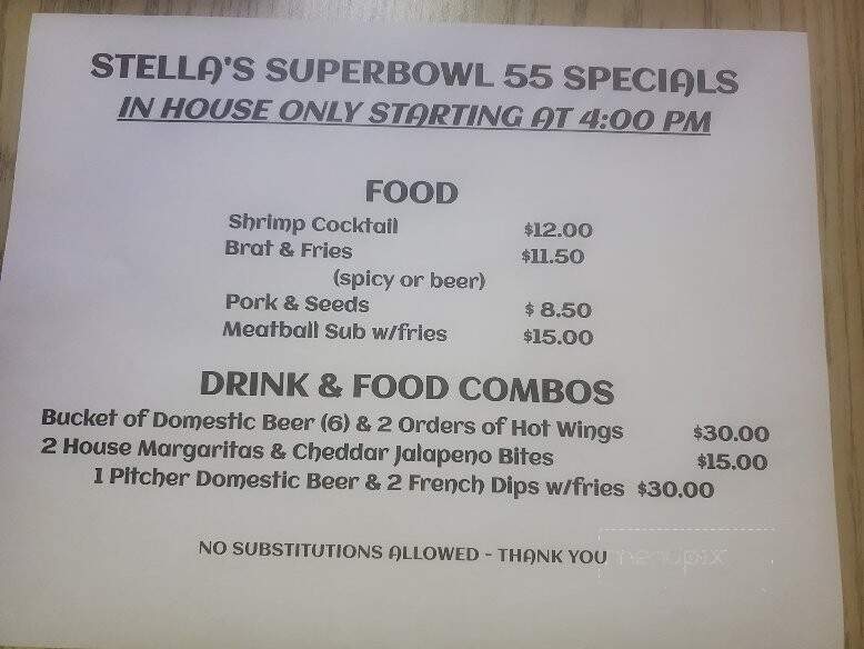 Stella's 467 DoughBox & Roadhouse - Afton, WY menu_pic