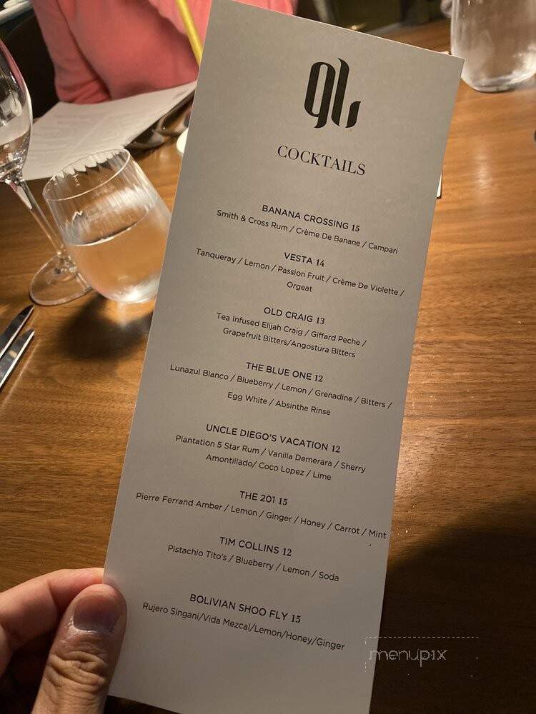 Glass Light Restaurant - Norfolk, VA menu_pic