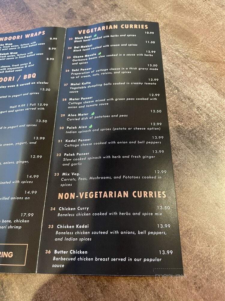 Tandoori Flame - Roseville, CA menu_pic