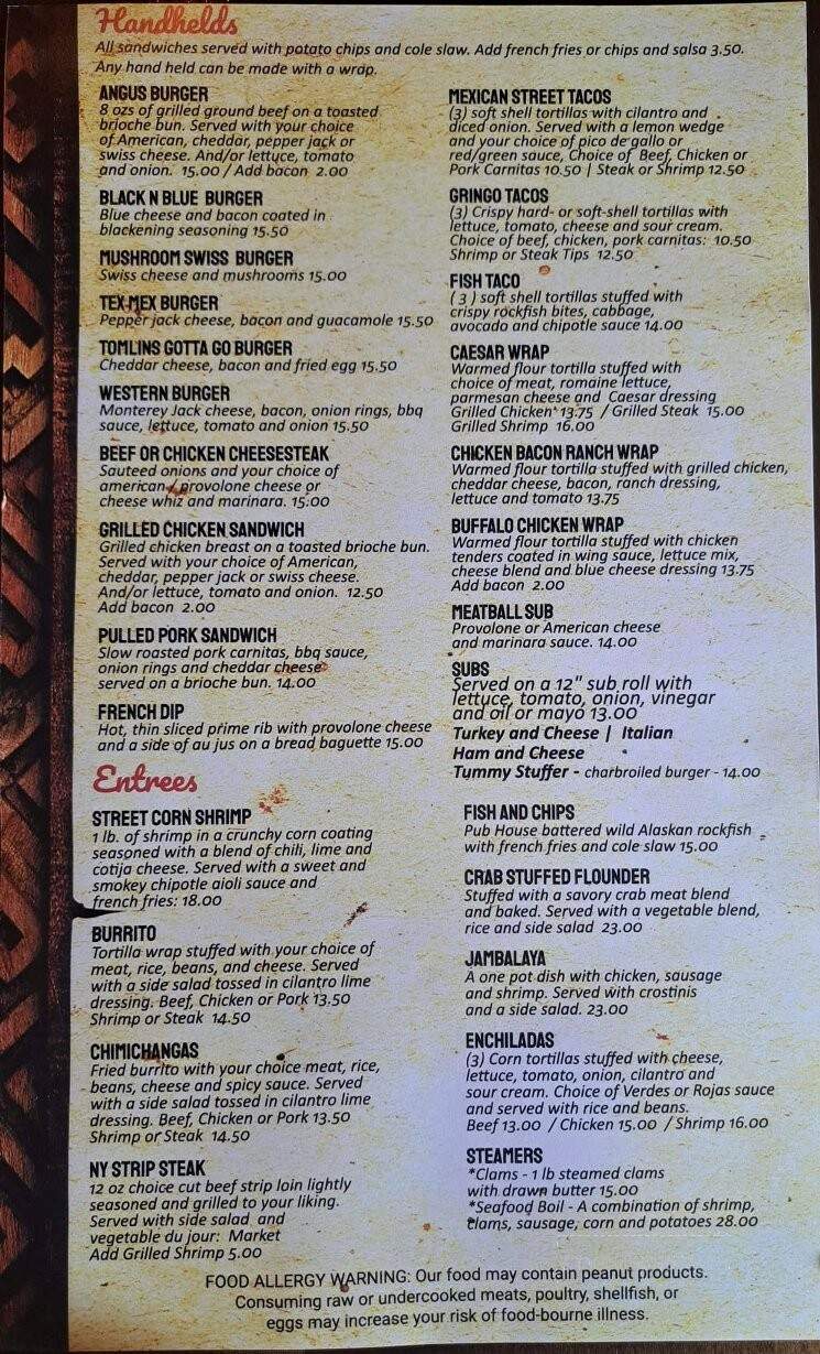 Almigos Restaurant & Grill - Lancaster, PA menu_pic