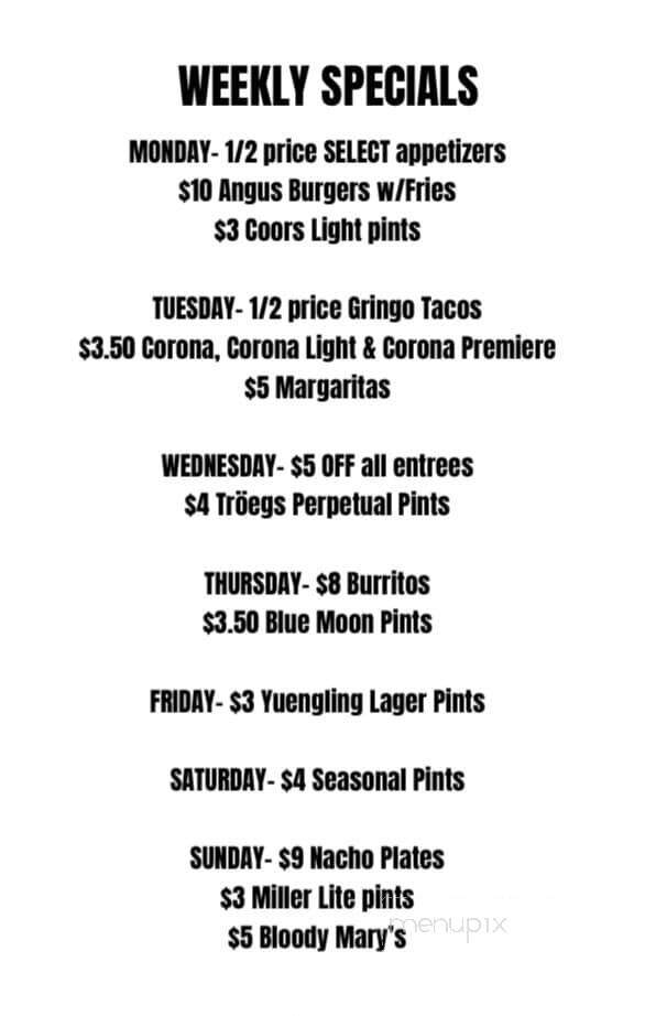 Almigos Restaurant & Grill - Lancaster, PA menu_pic
