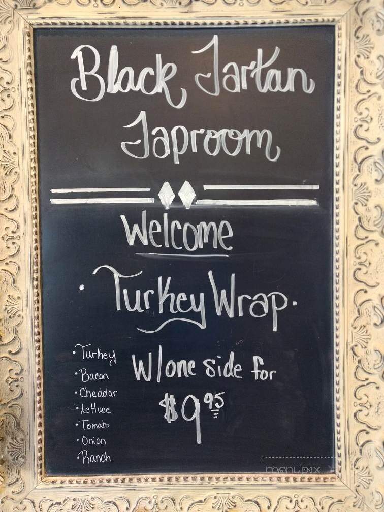Black Tartan Tap Room - Powells Point, NC menu_pic