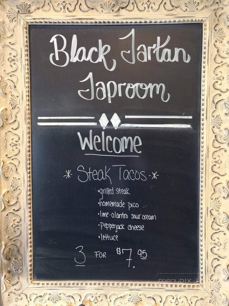 Black Tartan Tap Room - Powells Point, NC menu_pic