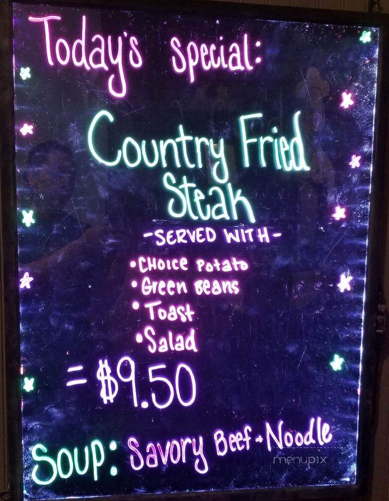 North Side Diner - Centerville, IA menu_pic