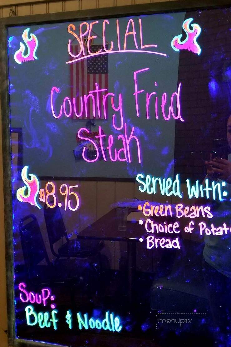 North Side Diner - Centerville, IA menu_pic